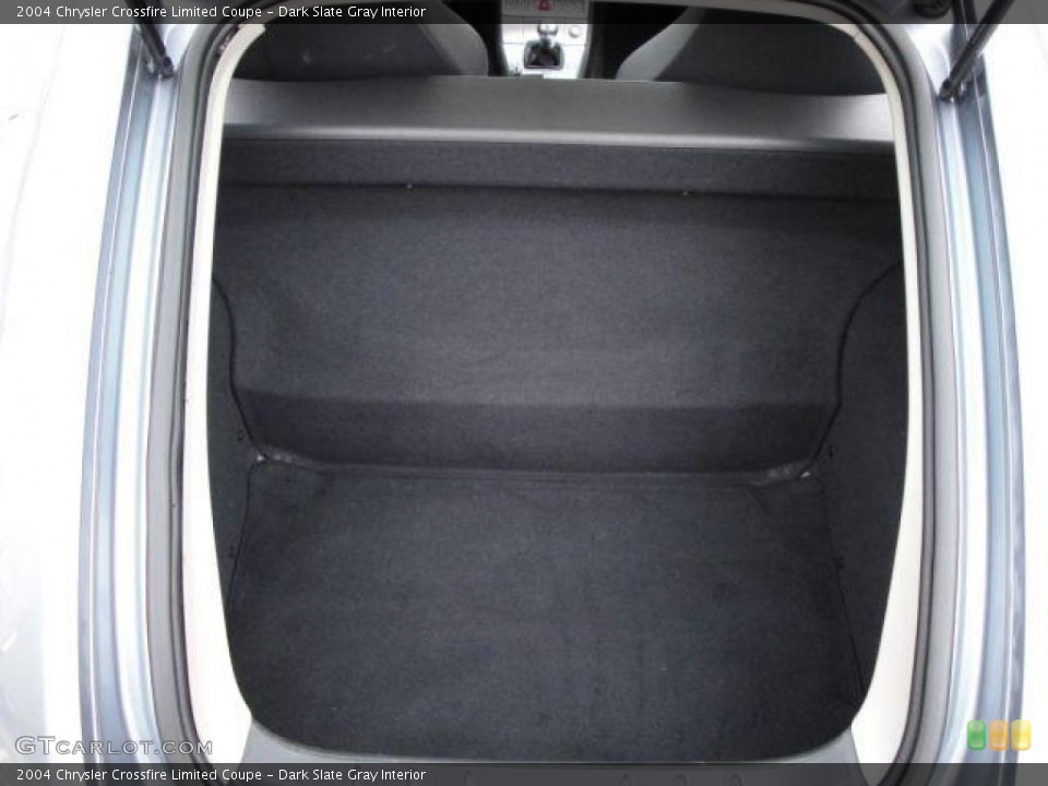Dark Slate Gray Interior Trunk for the 2004 Chrysler Crossfire Limited Coupe #21970188