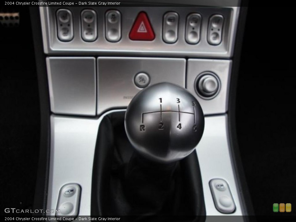Dark Slate Gray Interior Transmission for the 2004 Chrysler Crossfire Limited Coupe #21970220