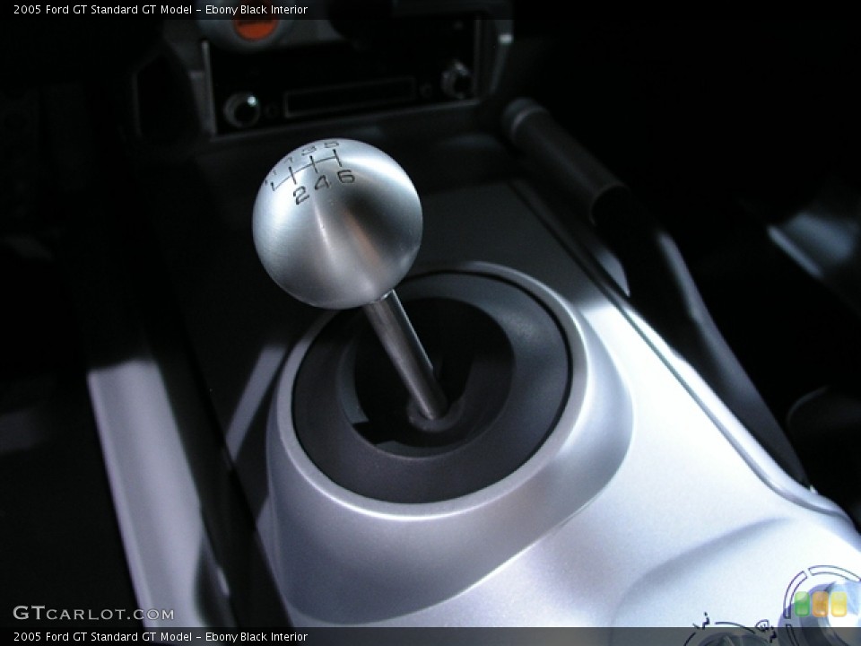 Ebony Black Interior Transmission for the 2005 Ford GT  #219807