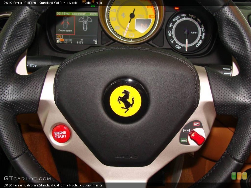 Cuoio Interior Steering Wheel for the 2010 Ferrari California  #22011465