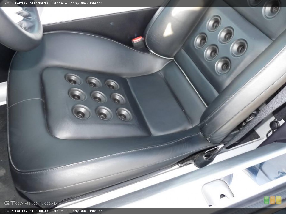 Ebony Black Interior Photo for the 2005 Ford GT  #22068196