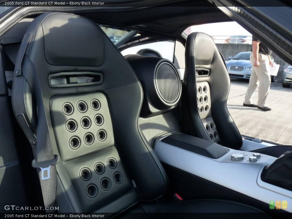 Ebony Black Interior Photo for the 2005 Ford GT  #22068216