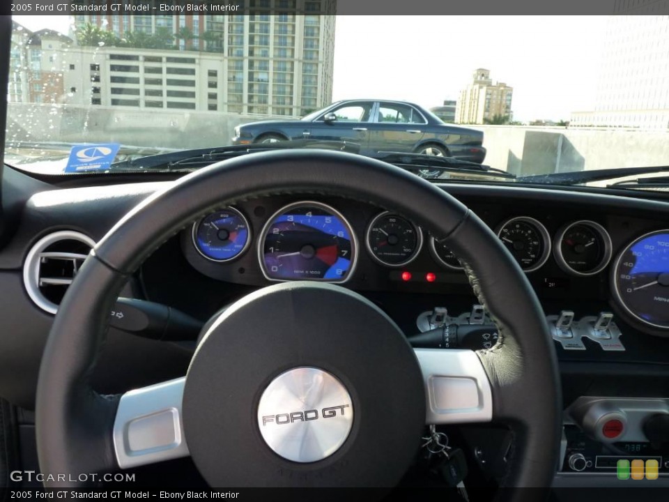 Ebony Black Interior Photo for the 2005 Ford GT  #22068264