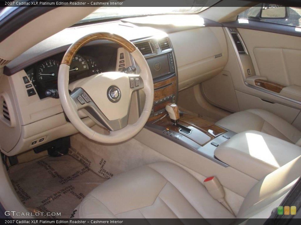 Cashmere Interior Prime Interior for the 2007 Cadillac XLR Platinum Edition Roadster #22069968