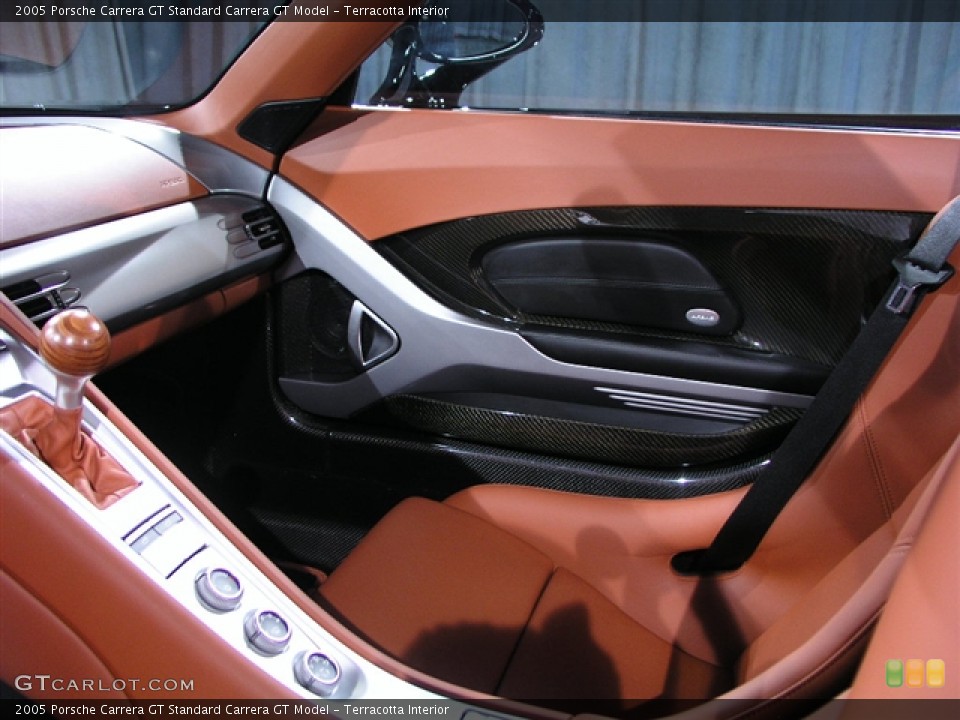 Terracotta Interior Door Panel for the 2005 Porsche Carrera GT  #220937