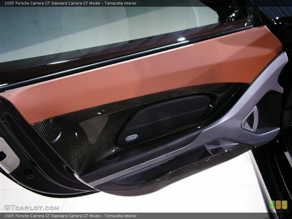 Terracotta Interior Door Panel for the 2005 Porsche Carrera GT  #220958