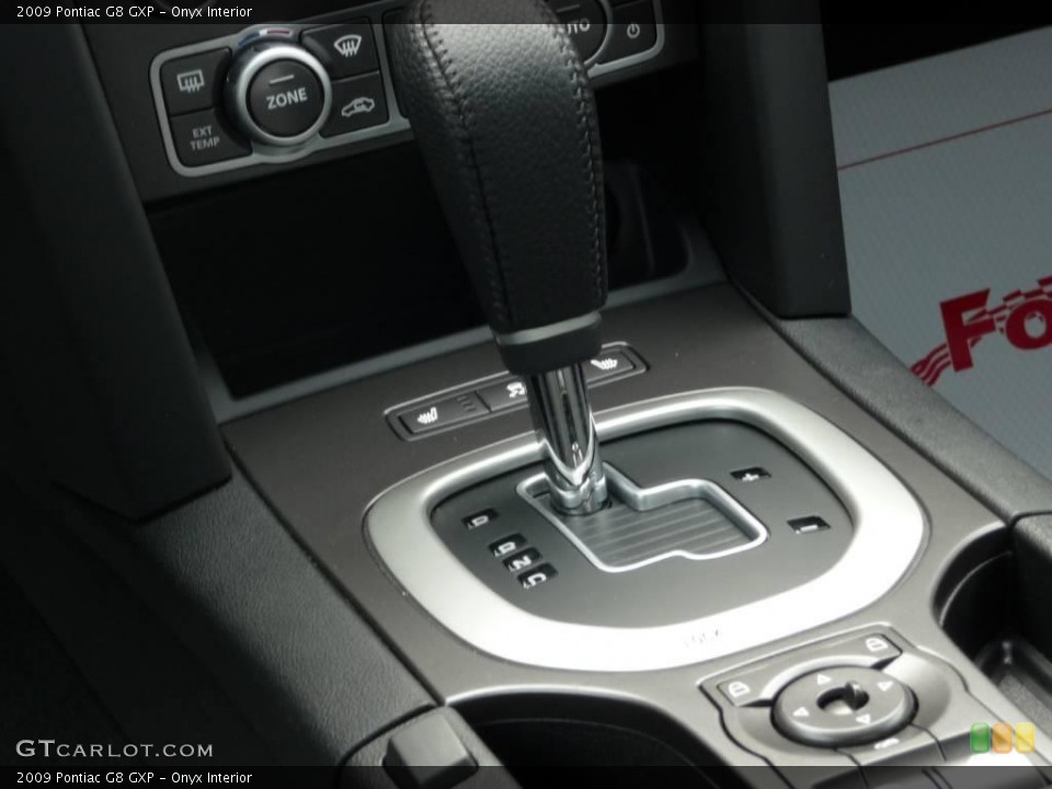 Onyx Interior Transmission for the 2009 Pontiac G8 GXP #22220248