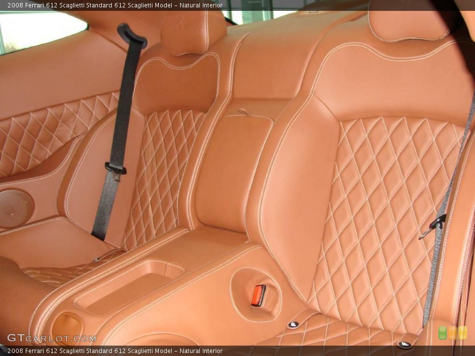Natural Interior Photo for the 2008 Ferrari 612 Scaglietti  #22222045
