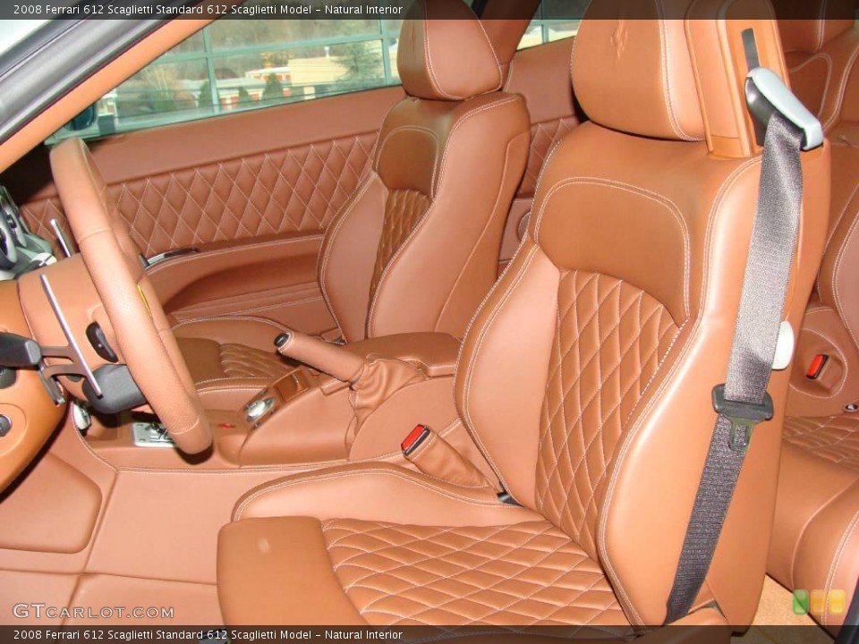 Natural Interior Photo for the 2008 Ferrari 612 Scaglietti  #22222064
