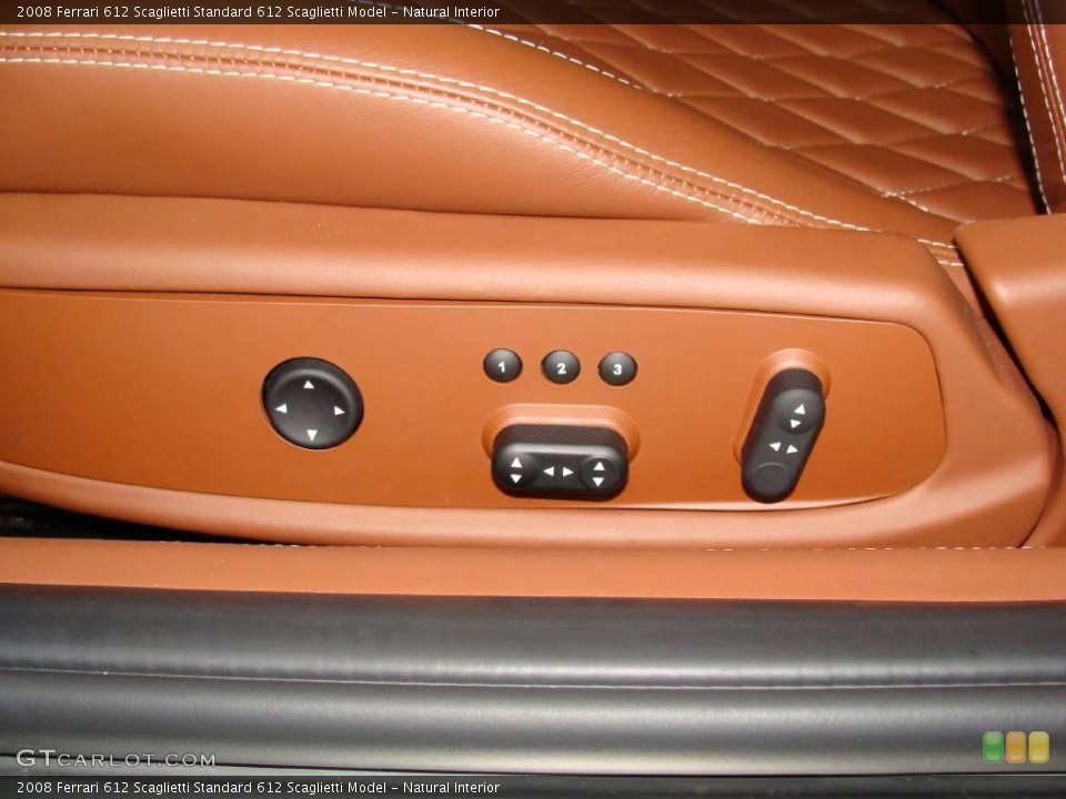 Natural Interior Controls for the 2008 Ferrari 612 Scaglietti  #22222076