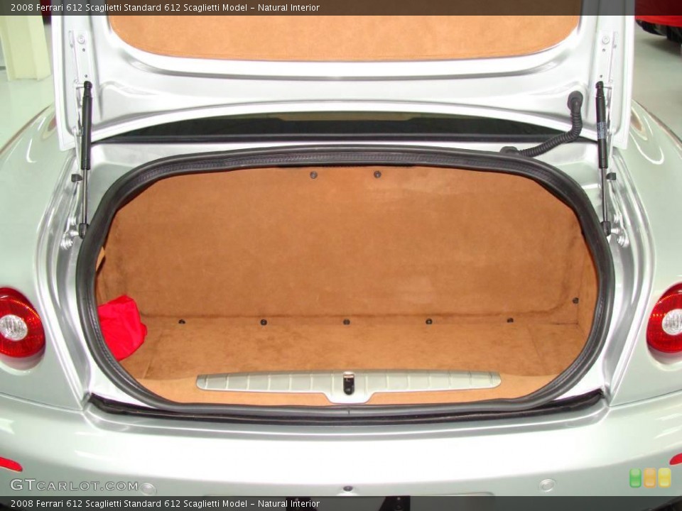 Natural Interior Trunk for the 2008 Ferrari 612 Scaglietti  #22222096