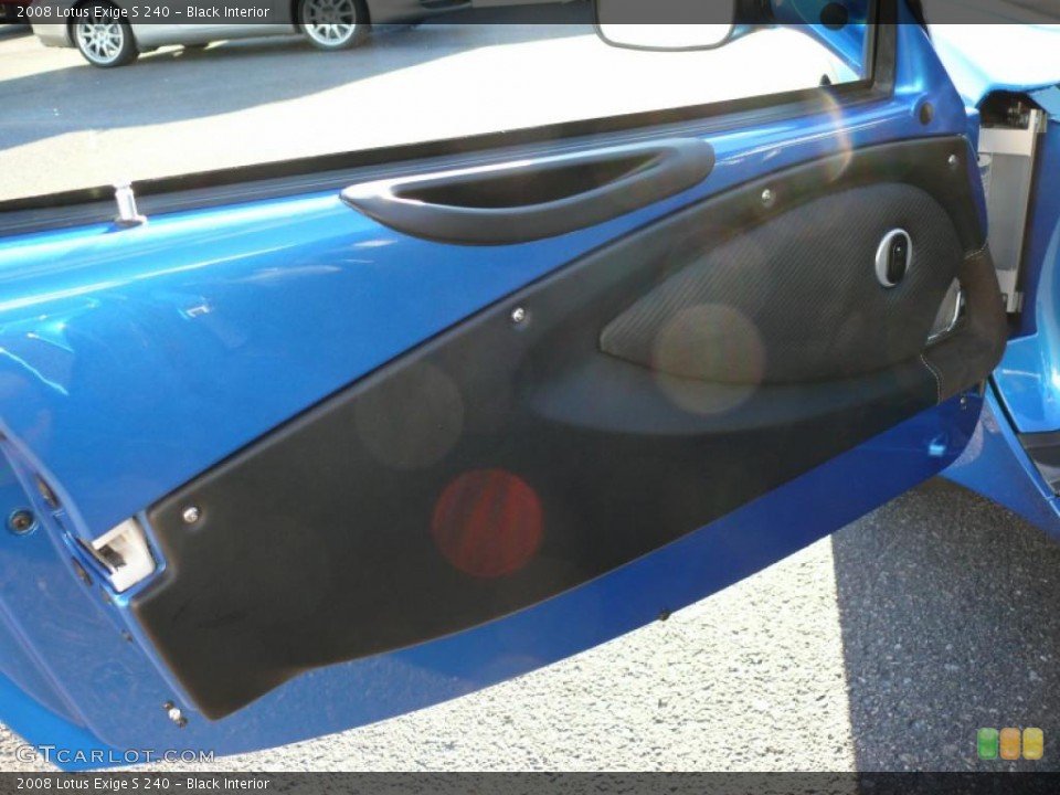 Black Interior Door Panel for the 2008 Lotus Exige S 240 #22479541