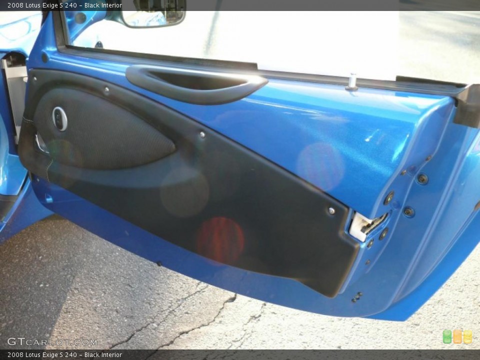 Black Interior Door Panel for the 2008 Lotus Exige S 240 #22479610