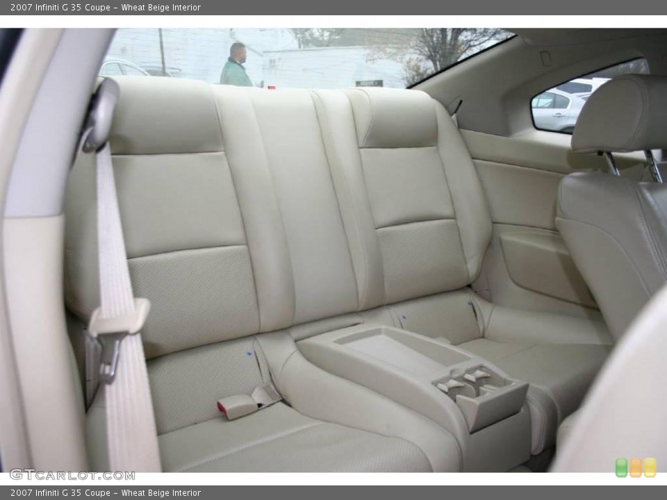 Wheat Beige Interior Photo for the 2007 Infiniti G 35 Coupe #22525944