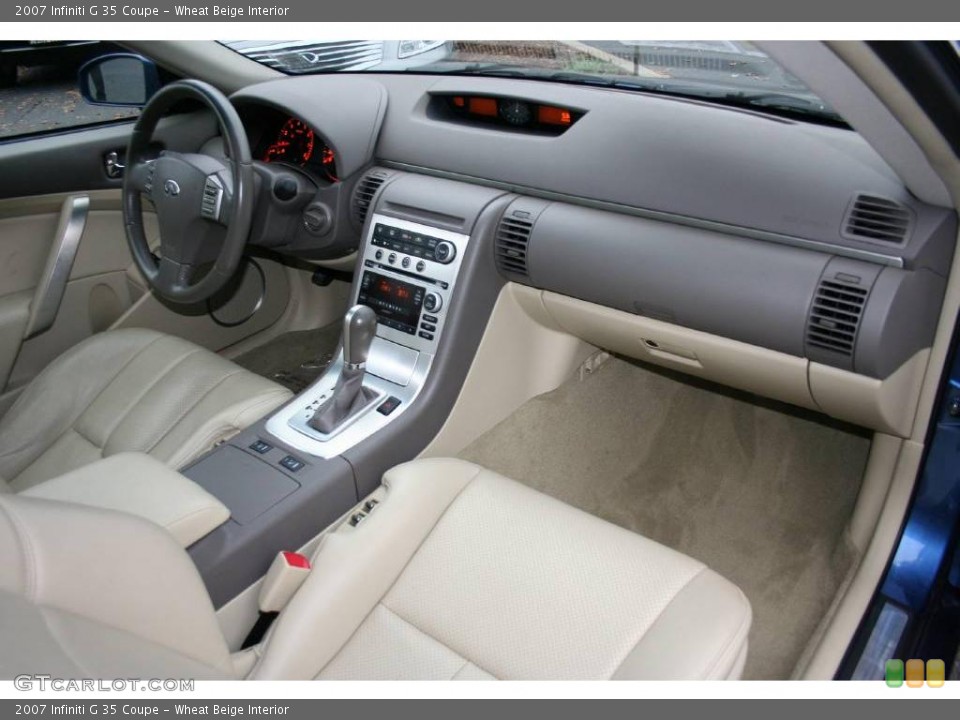 Wheat Beige Interior Photo for the 2007 Infiniti G 35 Coupe #22525984
