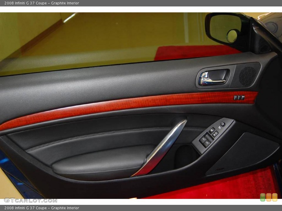 Graphite Interior Door Panel for the 2008 Infiniti G 37 Coupe #22670510