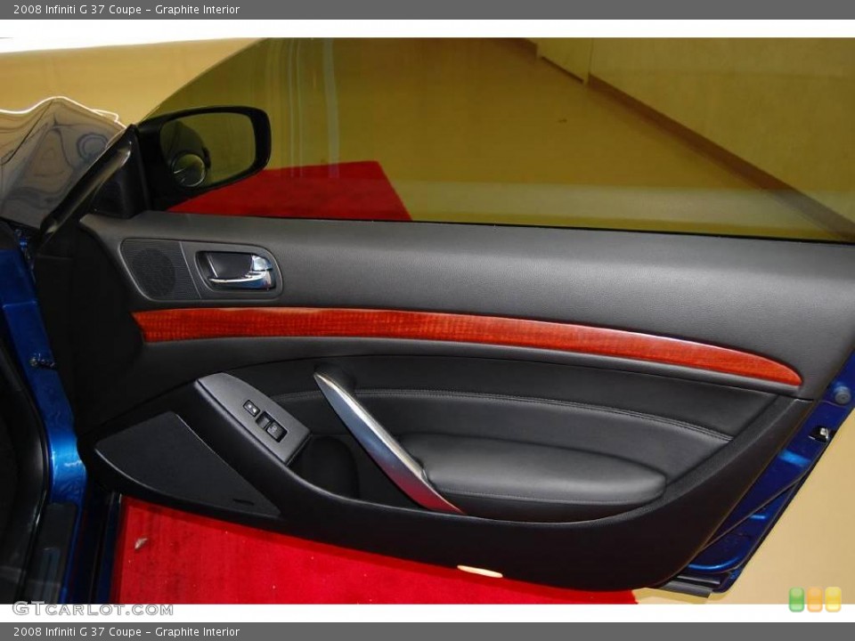 Graphite Interior Door Panel for the 2008 Infiniti G 37 Coupe #22670626