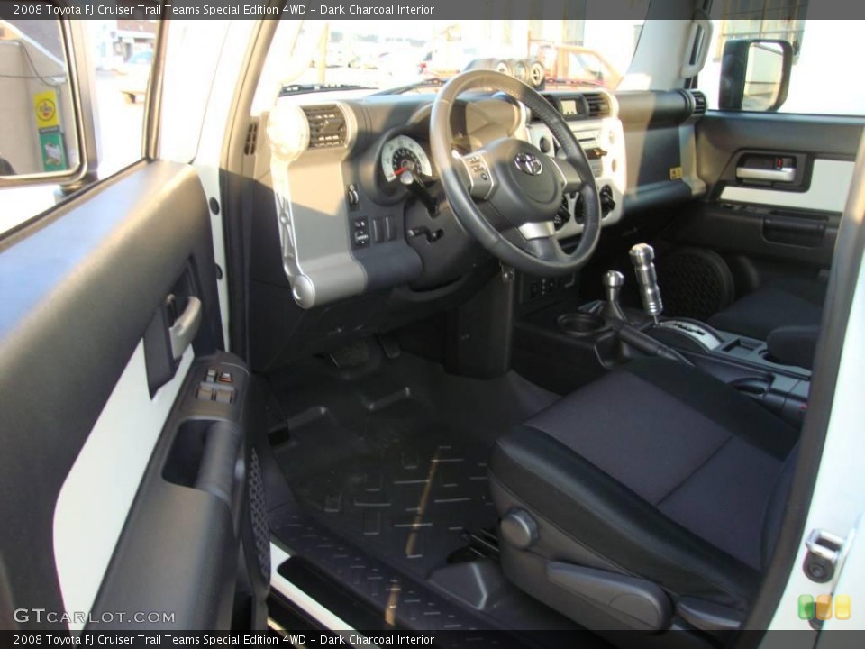 Dark Charcoal Interior Photo for the 2008 Toyota FJ Cruiser Trail Teams Special Edition 4WD #22748198