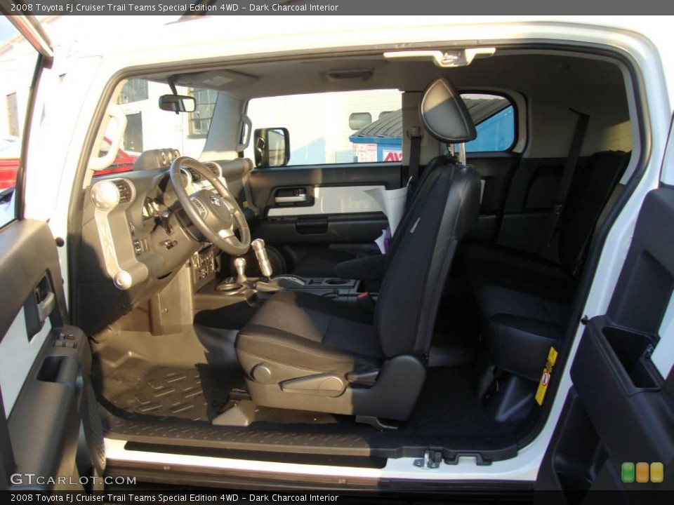 Dark Charcoal Interior Photo for the 2008 Toyota FJ Cruiser Trail Teams Special Edition 4WD #22748282