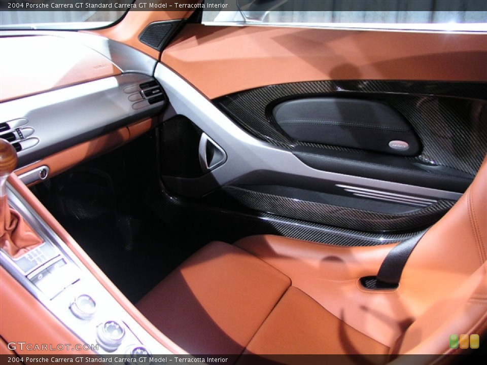 Terracotta Interior Door Panel for the 2004 Porsche Carrera GT  #227846
