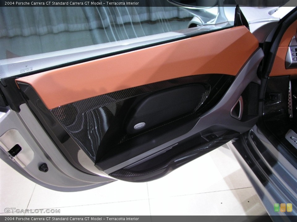 Terracotta Interior Door Panel for the 2004 Porsche Carrera GT  #227853