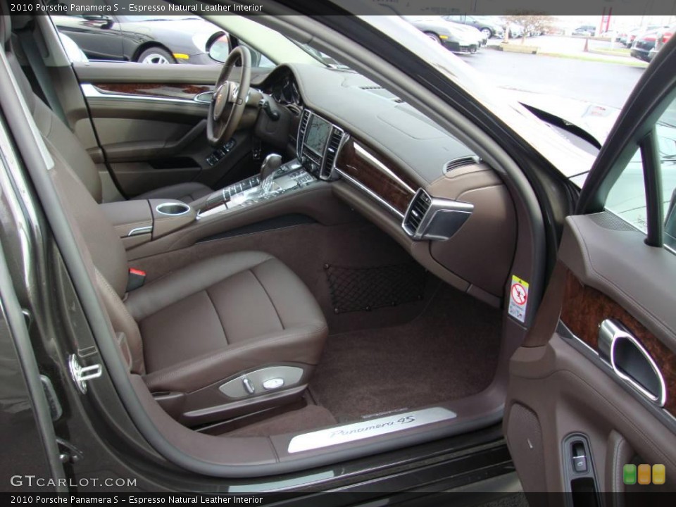 Espresso Natural Leather Interior Photo for the 2010 Porsche Panamera S #22810462