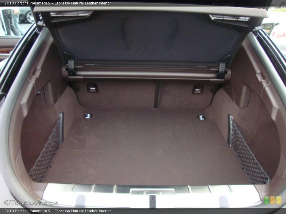 Espresso Natural Leather Interior Trunk for the 2010 Porsche Panamera S #22810546