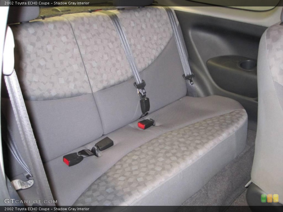 Shadow Gray Interior Rear Seat for the 2002 Toyota ECHO Coupe #22852179