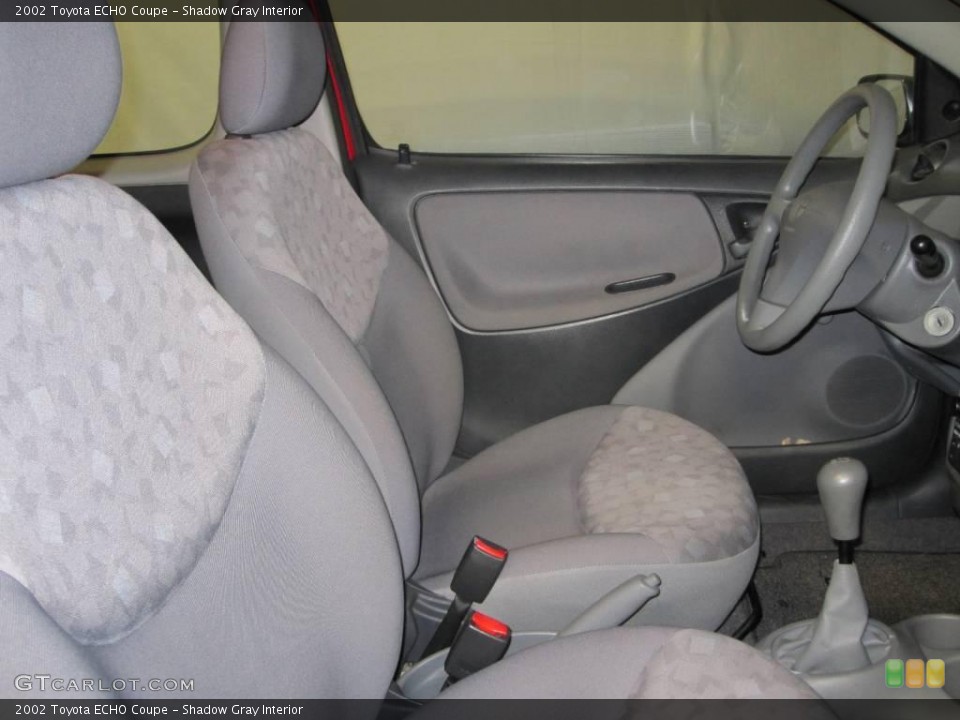 Shadow Gray Interior Front Seat for the 2002 Toyota ECHO Coupe #22852203