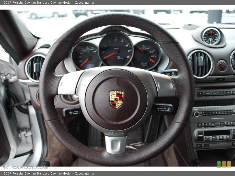 Cocoa Interior Steering Wheel for the 2007 Porsche Cayman  #22902080