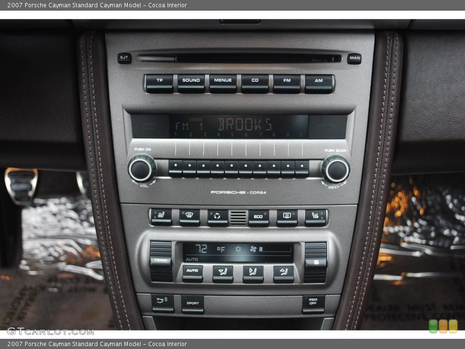Cocoa Interior Controls for the 2007 Porsche Cayman  #22902098