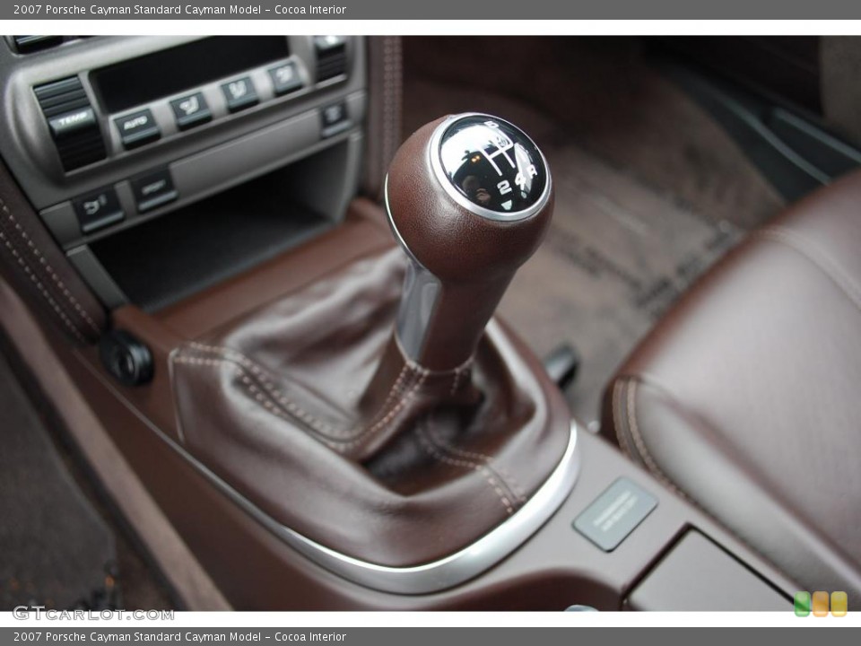 Cocoa Interior Transmission for the 2007 Porsche Cayman  #22902104