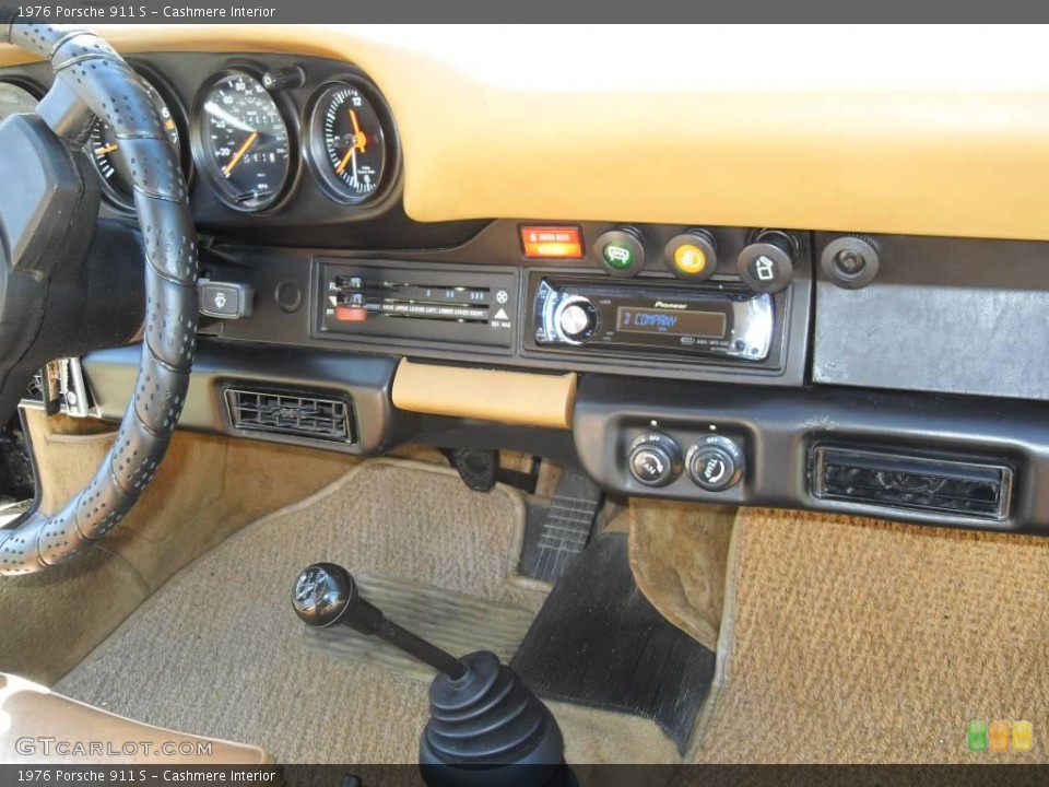 Cashmere Interior Controls for the 1976 Porsche 911 S #22942963