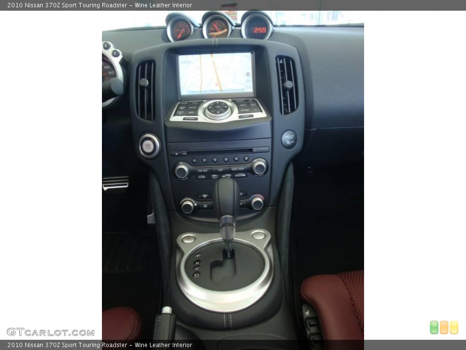 Wine Leather Interior Transmission for the 2010 Nissan 370Z Sport Touring Roadster #23035569