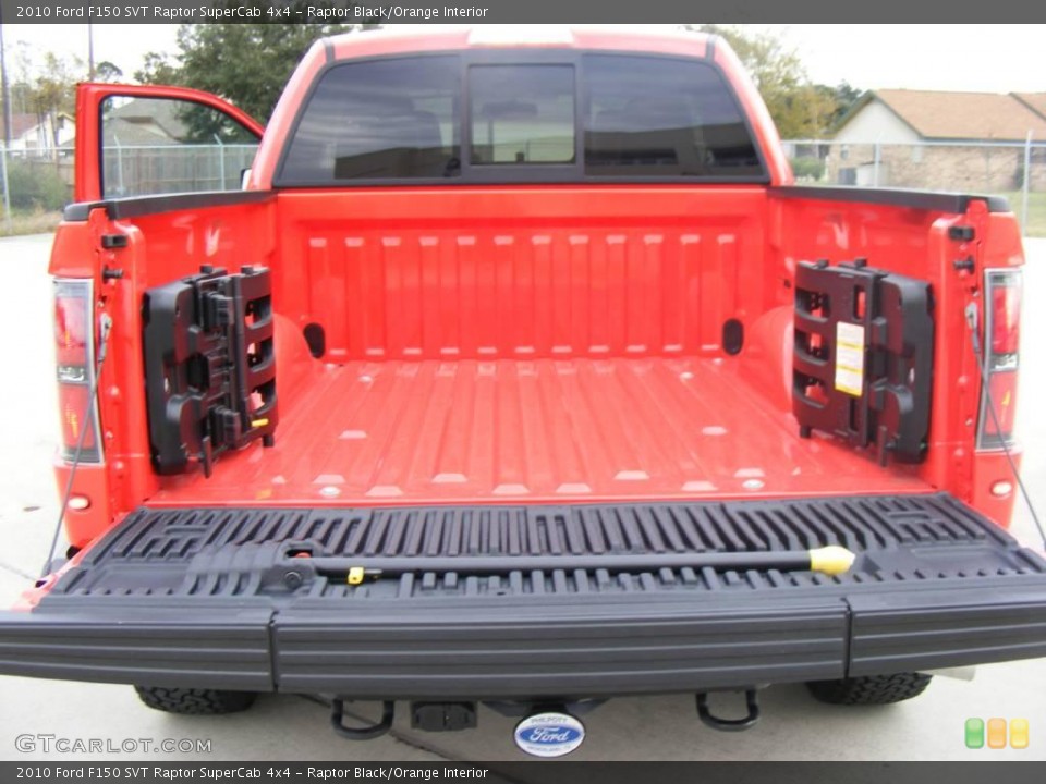 Raptor Black/Orange Interior Trunk for the 2010 Ford F150 SVT Raptor SuperCab 4x4 #23096223