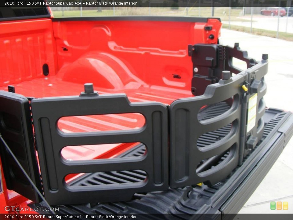 Raptor Black/Orange Interior Trunk for the 2010 Ford F150 SVT Raptor SuperCab 4x4 #23096239