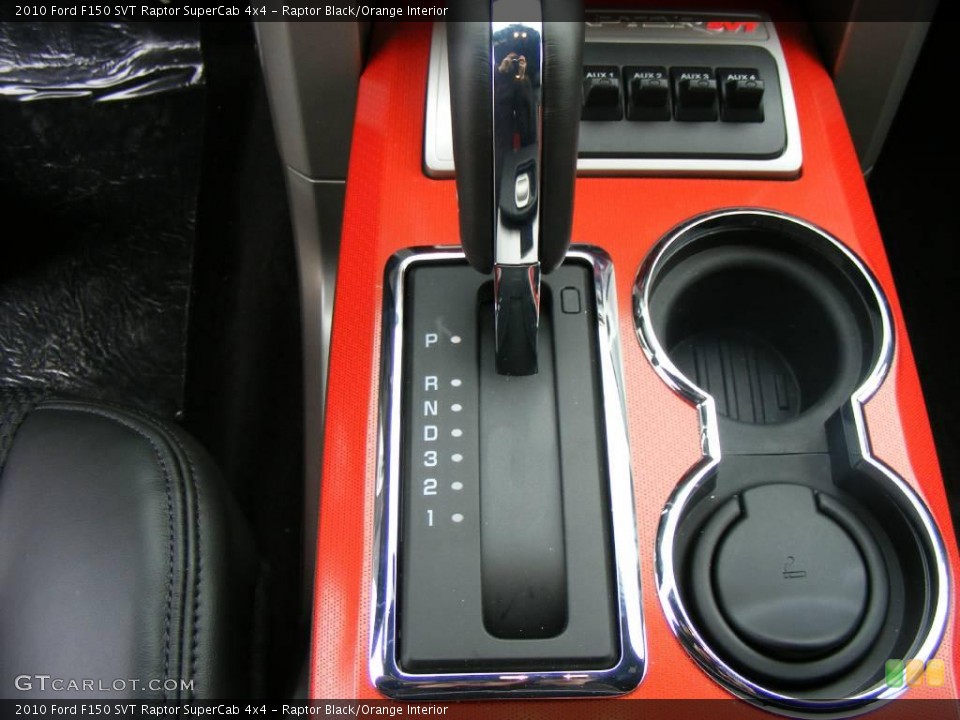 Raptor Black/Orange Interior Transmission for the 2010 Ford F150 SVT Raptor SuperCab 4x4 #23096483