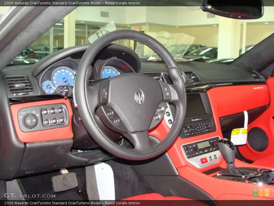 Rosso Corallo Interior Dashboard for the 2009 Maserati GranTurismo  #23108631