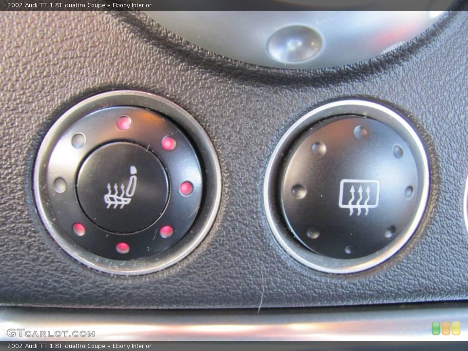 Ebony Interior Controls for the 2002 Audi TT 1.8T quattro Coupe #23195226