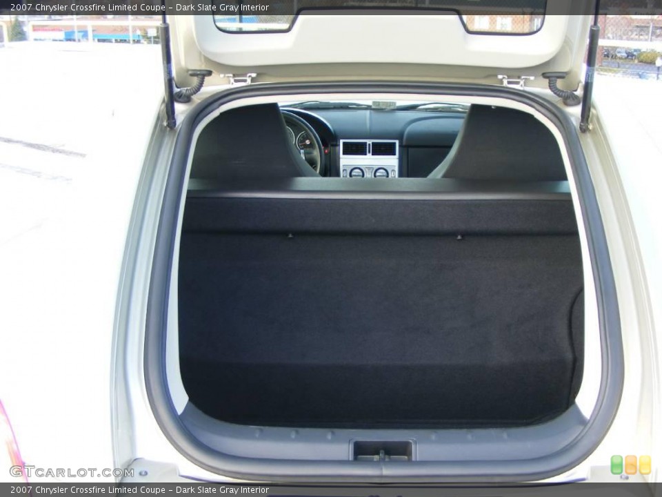 Dark Slate Gray Interior Trunk for the 2007 Chrysler Crossfire Limited Coupe #23205568