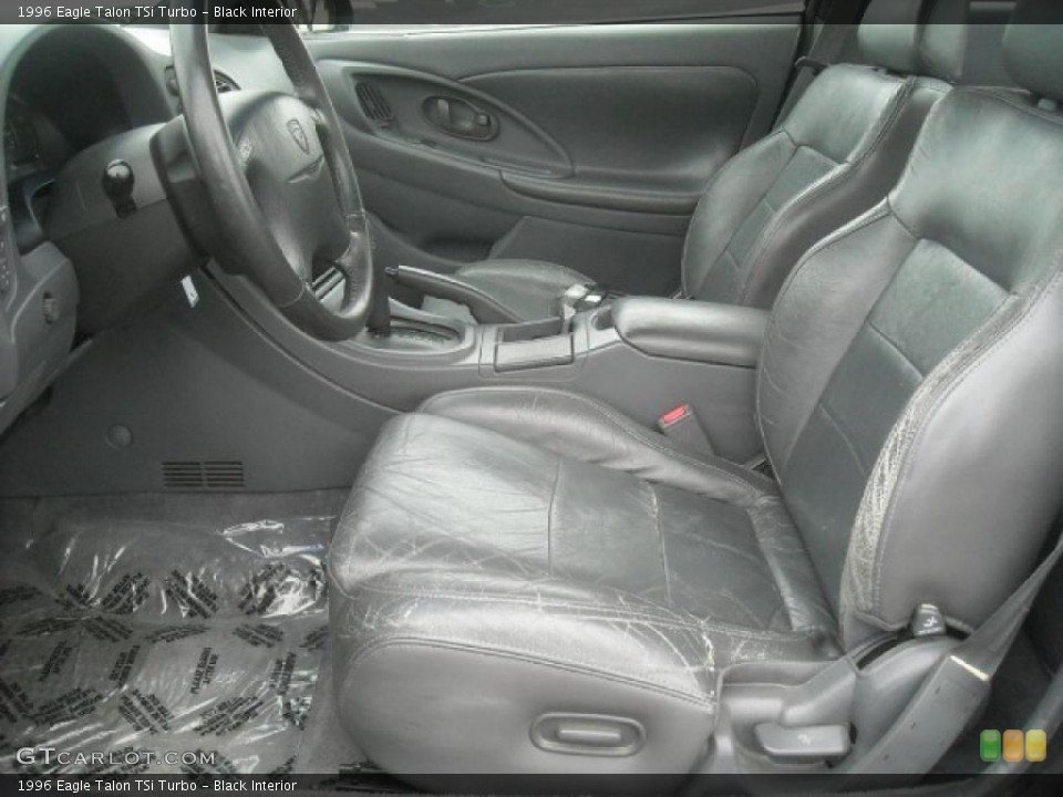 Black Interior Photo for the 1996 Eagle Talon TSi Turbo #23222331