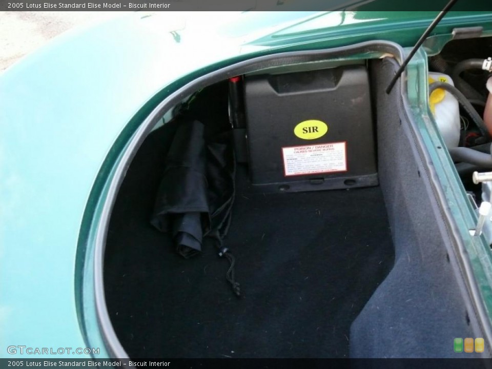 Biscuit Interior Trunk for the 2005 Lotus Elise  #23483232