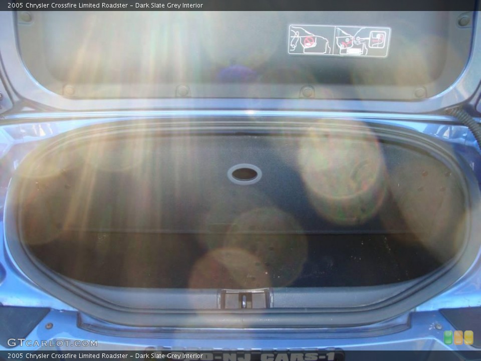 Dark Slate Grey Interior Trunk for the 2005 Chrysler Crossfire Limited Roadster #23612576