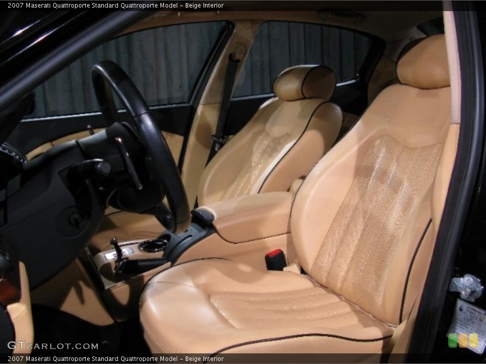 Beige Interior Photo for the 2007 Maserati Quattroporte  #23676074