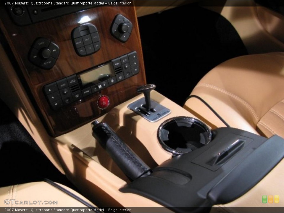 Beige Interior Transmission for the 2007 Maserati Quattroporte  #23676190