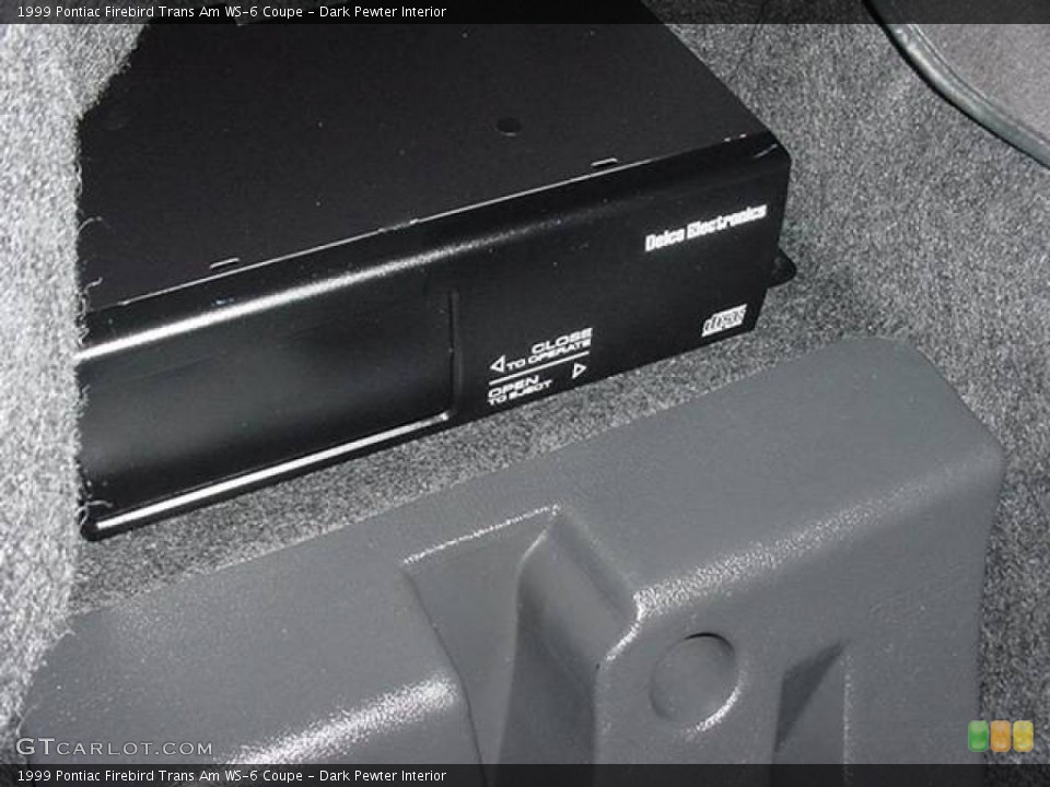 Dark Pewter Interior Audio System for the 1999 Pontiac Firebird Trans Am WS-6 Coupe #23872514