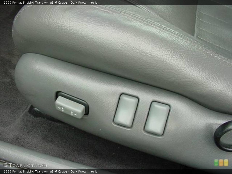 Dark Pewter Interior Controls for the 1999 Pontiac Firebird Trans Am WS-6 Coupe #23872538