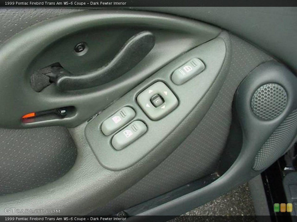Dark Pewter Interior Controls for the 1999 Pontiac Firebird Trans Am WS-6 Coupe #23872563