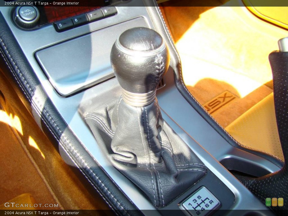 Orange Interior Transmission for the 2004 Acura NSX T Targa #2393094