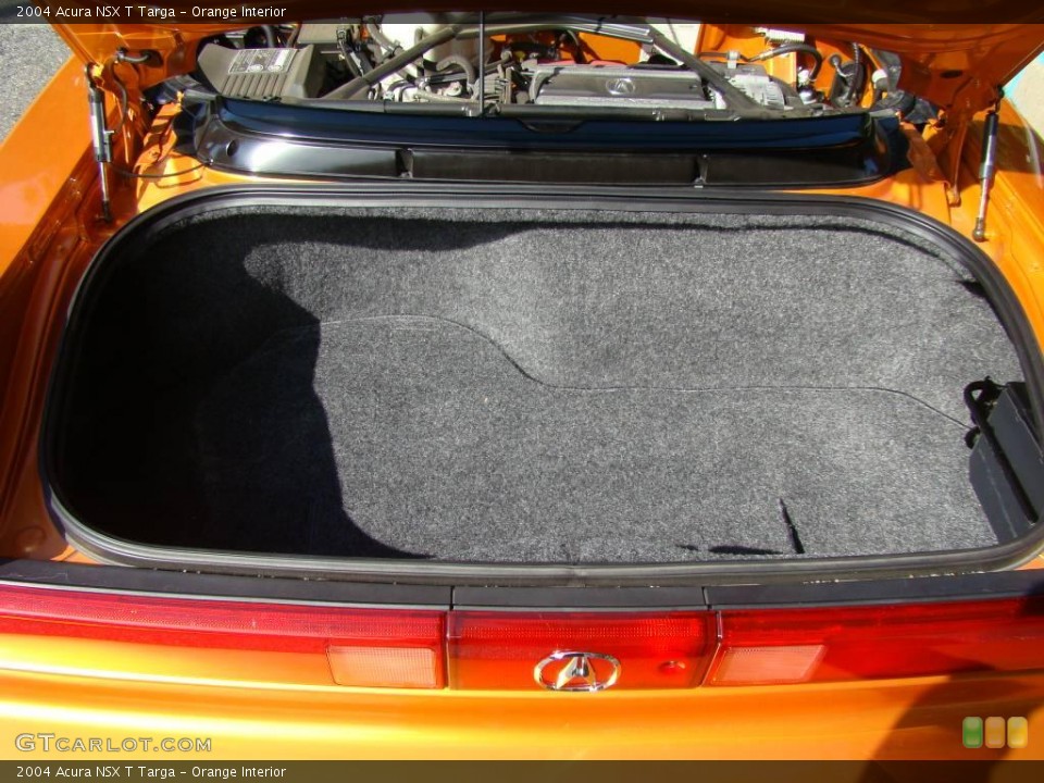 Orange Interior Trunk for the 2004 Acura NSX T Targa #2393104